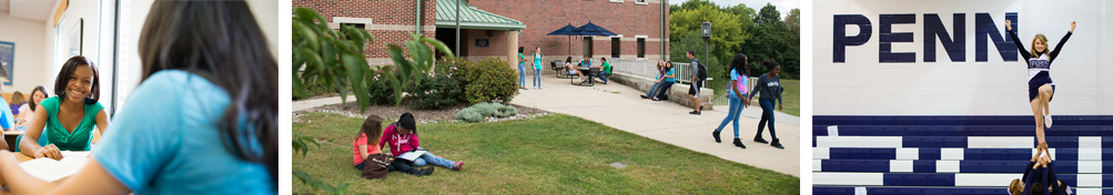 Students at Schuylkill campus