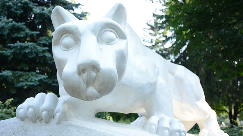 Penn State Schuylkill's lion shrine