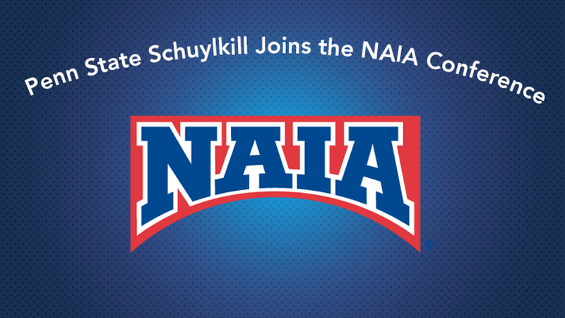 Penn State Schuylkill joins the National Association of Intercollegiate Athletics Conference effective July 1, 2018.