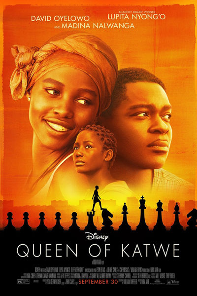 Official movie poster for Queen of Katwe