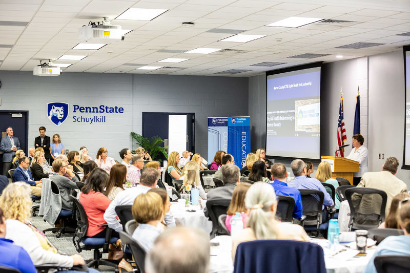 CTSI's Community-driven Research Day attendees at Penn State Schuylkill campus.