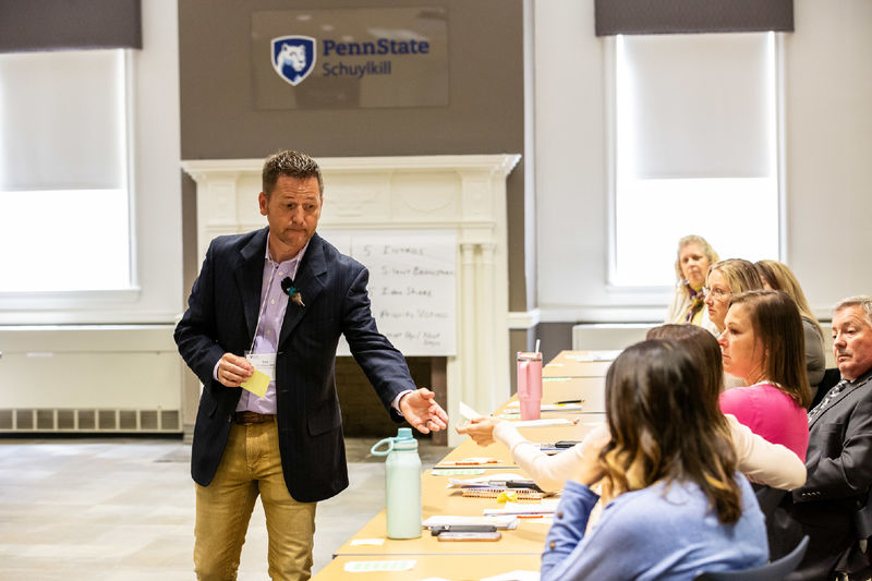 Breakout discussion at CTSI's Community-driven research day