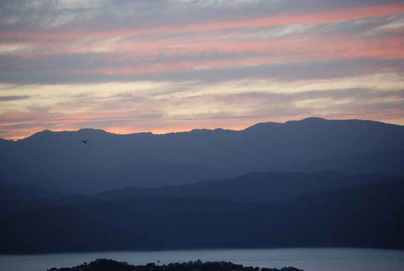 New Zealand sunset