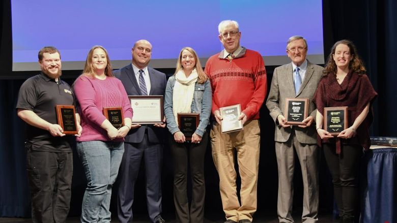 Winner of 2022 Penn State Schuylkill Faculty and Staff Awards
