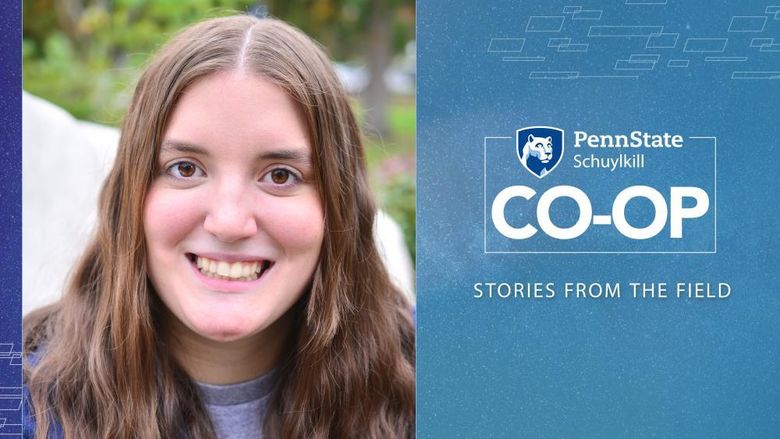 Graphic of Co-Op: Stories from the Field featuring Brianna Muffley