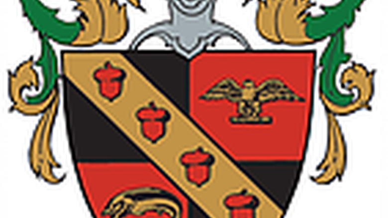 Shield for Beta Beta Beta, the National Biological Honors Society.