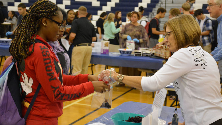 Students participating in WHAM program