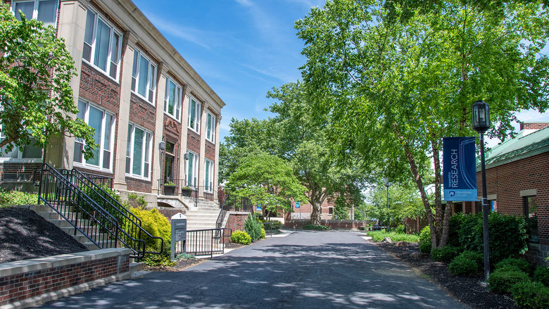 Outdoor photo of the Classroom Building