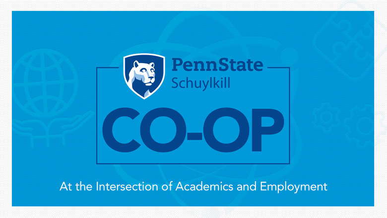 Penn State Schuylkill Co-Op logo and graphic