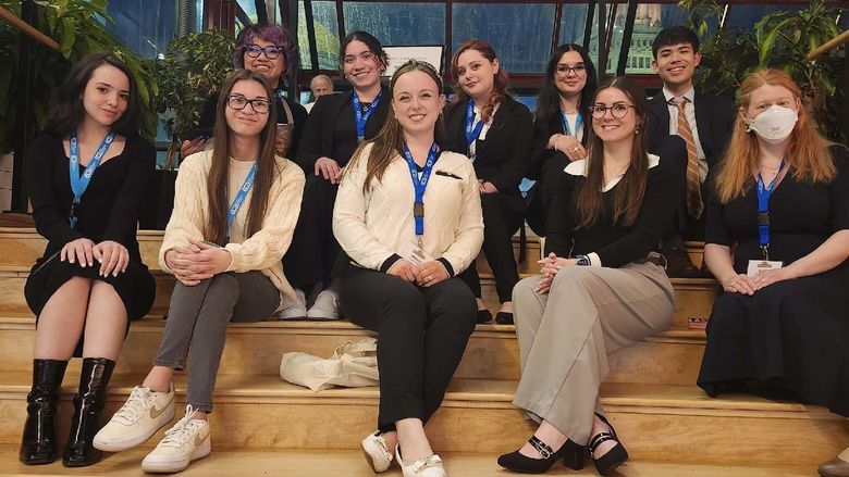 Schuylkill students group photo