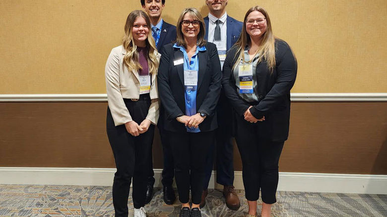 Schuylkill students and advisor