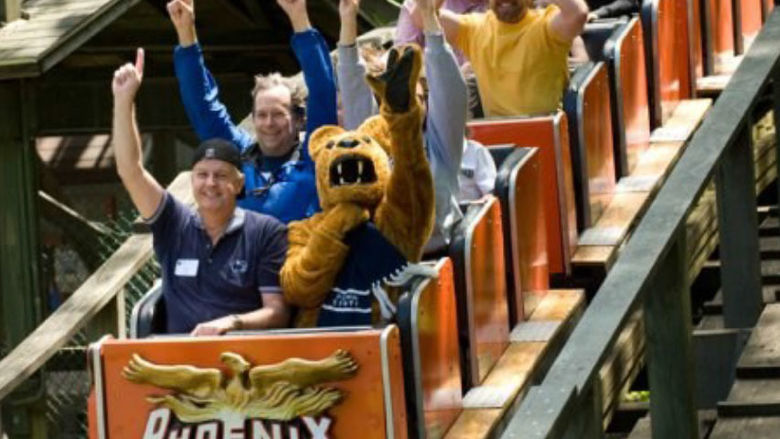 Knoebels Phoenix coaster