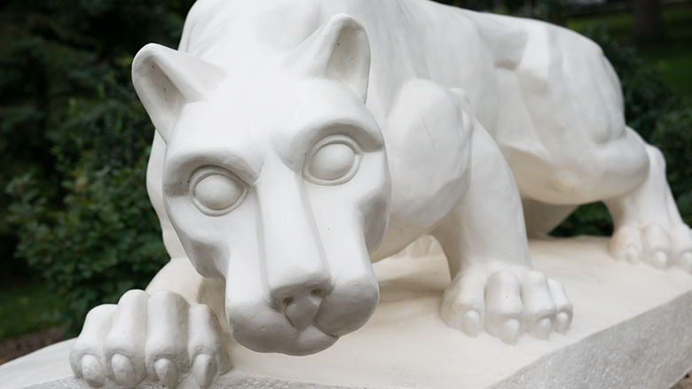 Penn State Schuylkill's Nittany Lion shrine