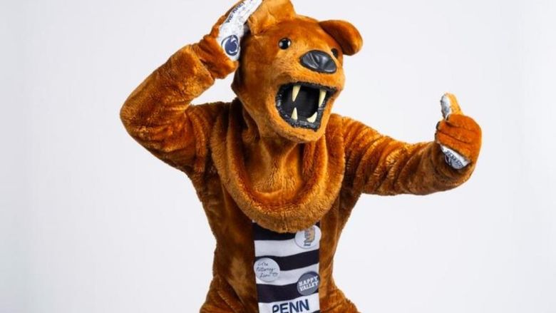 The Nittany Lion mascot