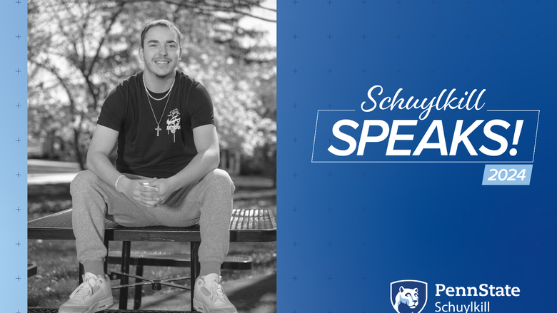 Schuylkill Speaks! Graduating Student Profile featuring recent graduate, Kyle Ferguson