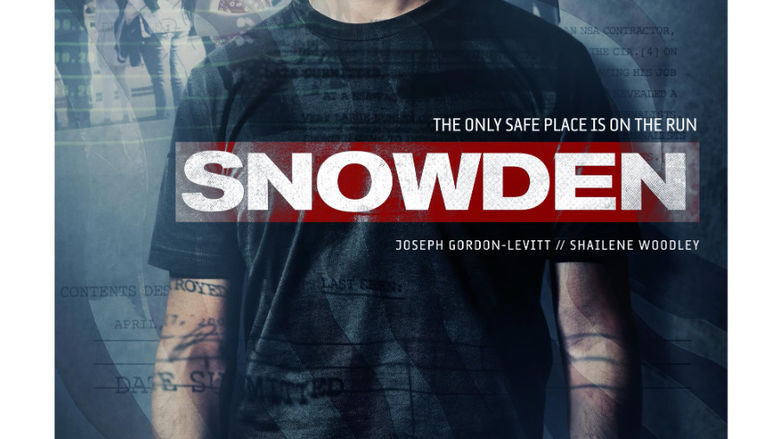 Movie poster for "Snowden"