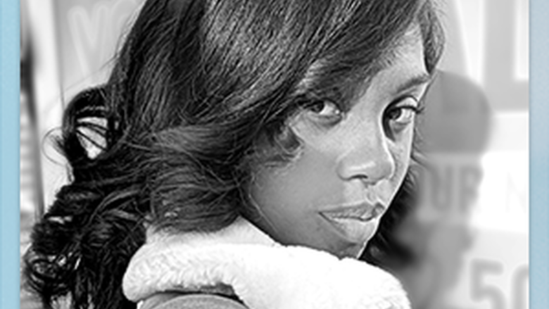 Black and white headshot of Bria Nickerson
