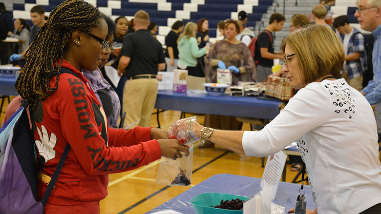 Students participating in WHAM program