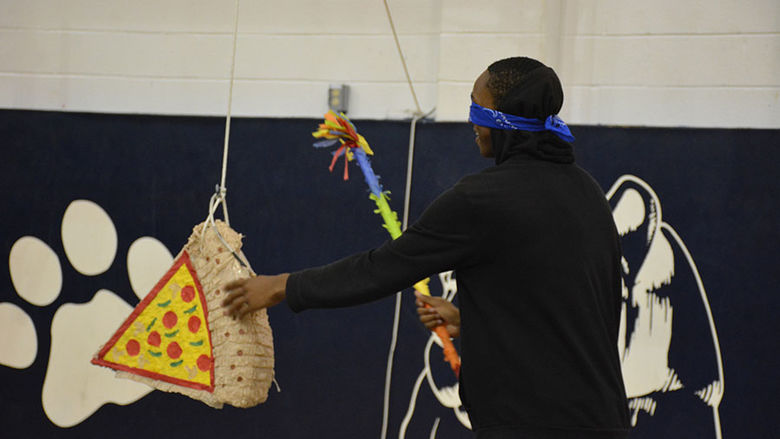 Students participating in WHAM program