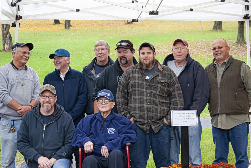 William I. Horn, Sr. and the Penn State Schuylkill physical plant crew.