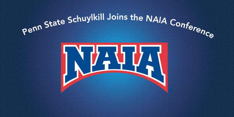 Penn State Schuylkill joins the National Association of Intercollegiate Athletics Conference effective July 1, 2018.