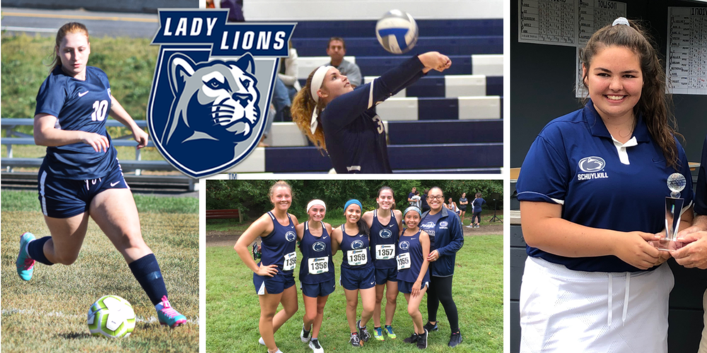 Penn State Schuylkill Women's Athletics collage