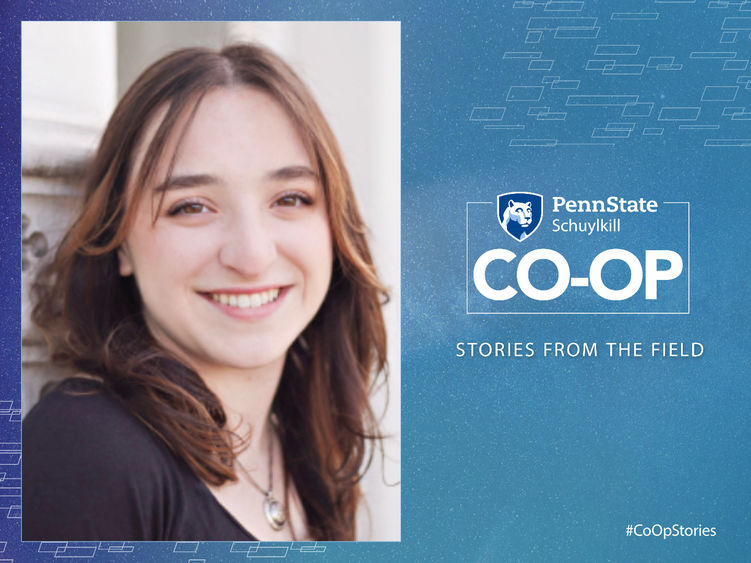 Graphic of Co-Op: Stories from the Field featuring Julia Carestia