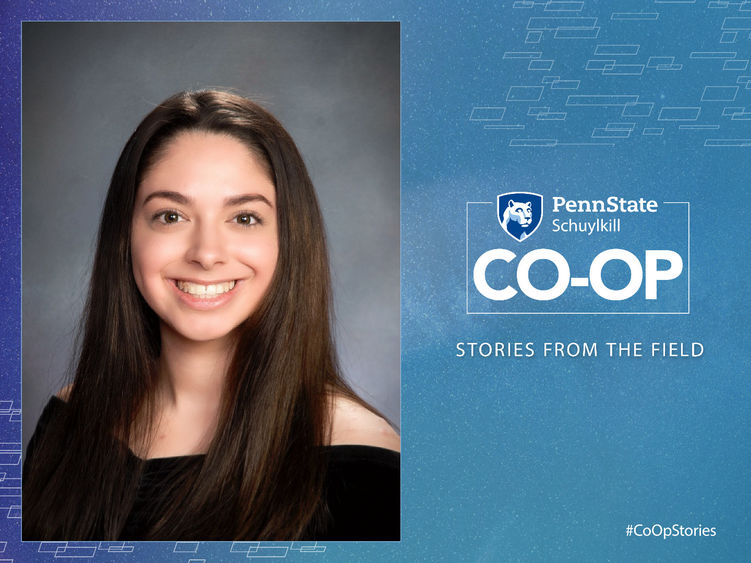 Graphic of Co-Op: Stories from the Field featuring Arrianna Perez