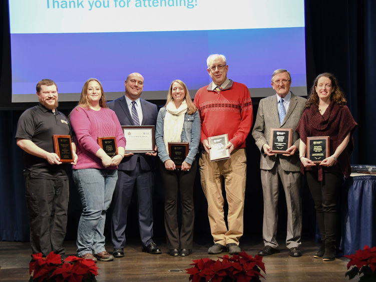 Winner of 2022 Penn State Schuylkill Faculty and Staff Awards