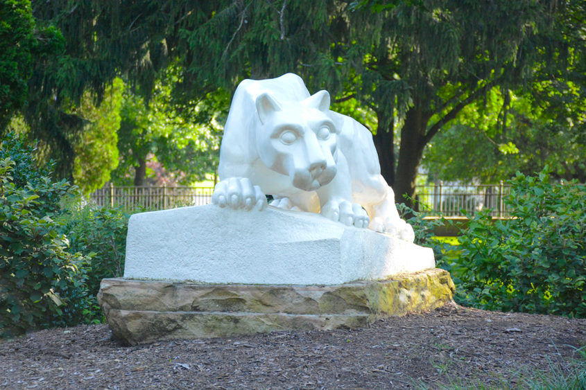 Penn State Schuylkill lion shrine