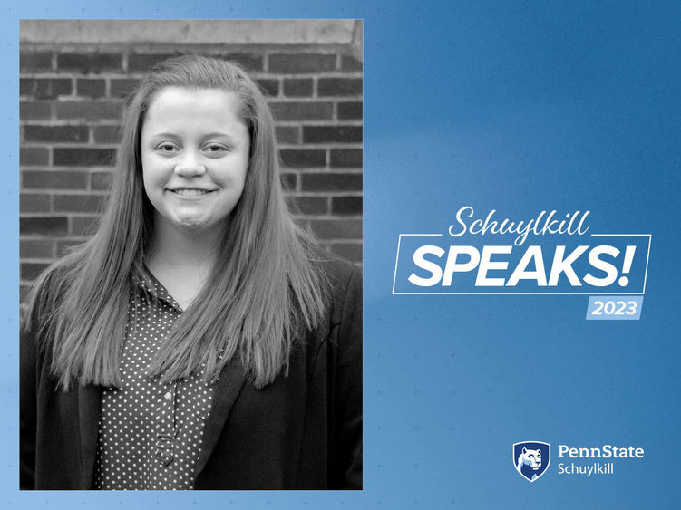 Schuylkill Speaks Sophia Bates Discovers Aptitude For Health Communications Penn State Schuylkill